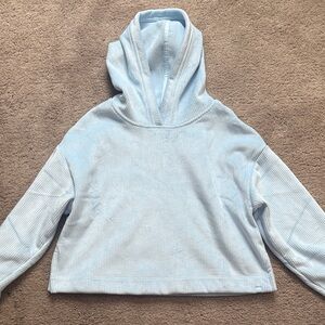 Athleta Light Blue Kids Hooded Top